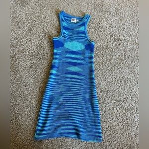 Princess Polly blue bodycon mini dress size 4!